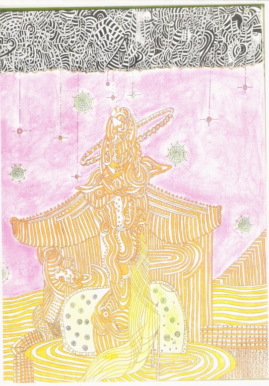 sky of fish flame