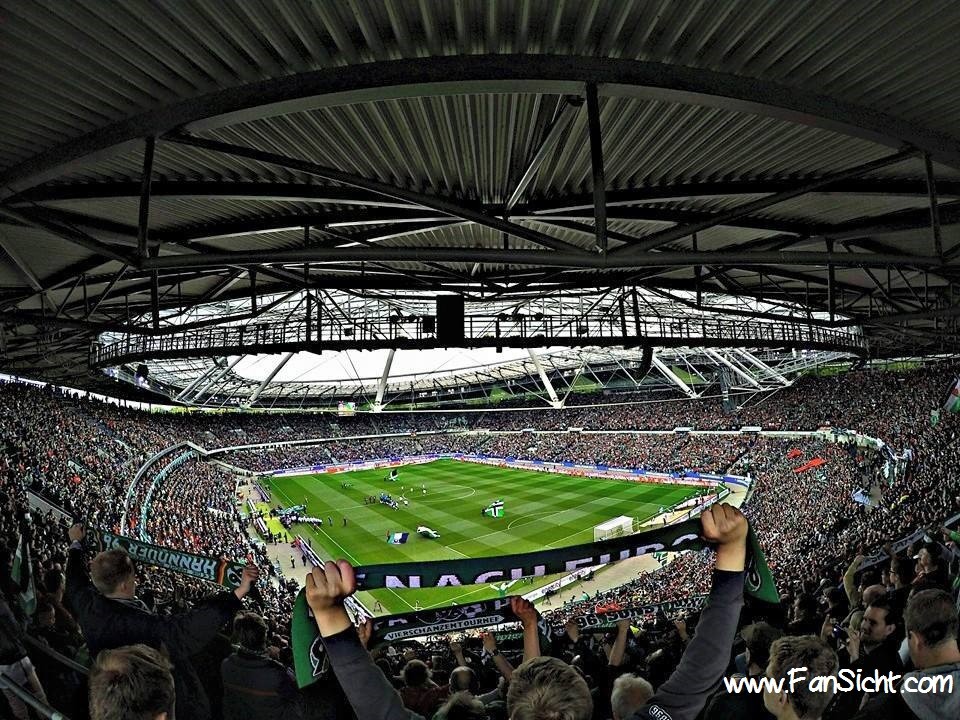 Heinz von Heiden Arena Hannover FanSicht Dein Blick aufs Spielfeld!