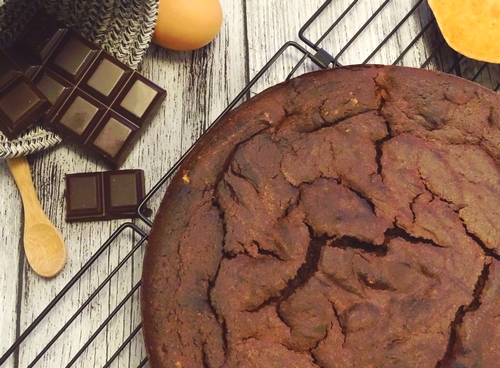 Gâteau Chocolat & Patate Douce