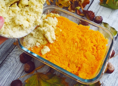 Crumble Potiron Marrons