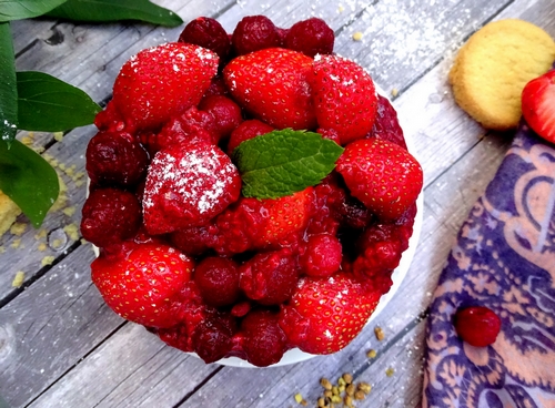 Cheesecake aux Fruits Rouges