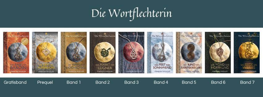 Die Wortflechterin der Kelten, historische Romanserie