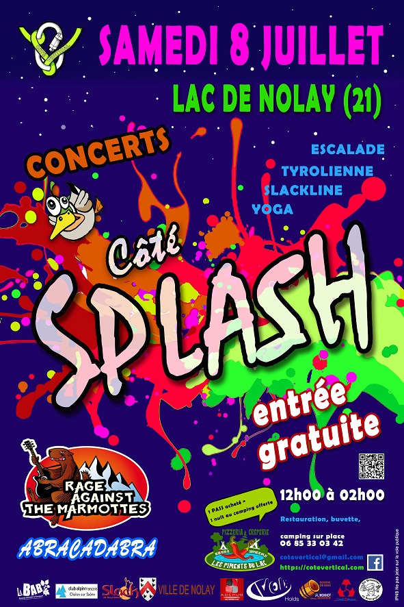 Affiche Côté Splash 2017