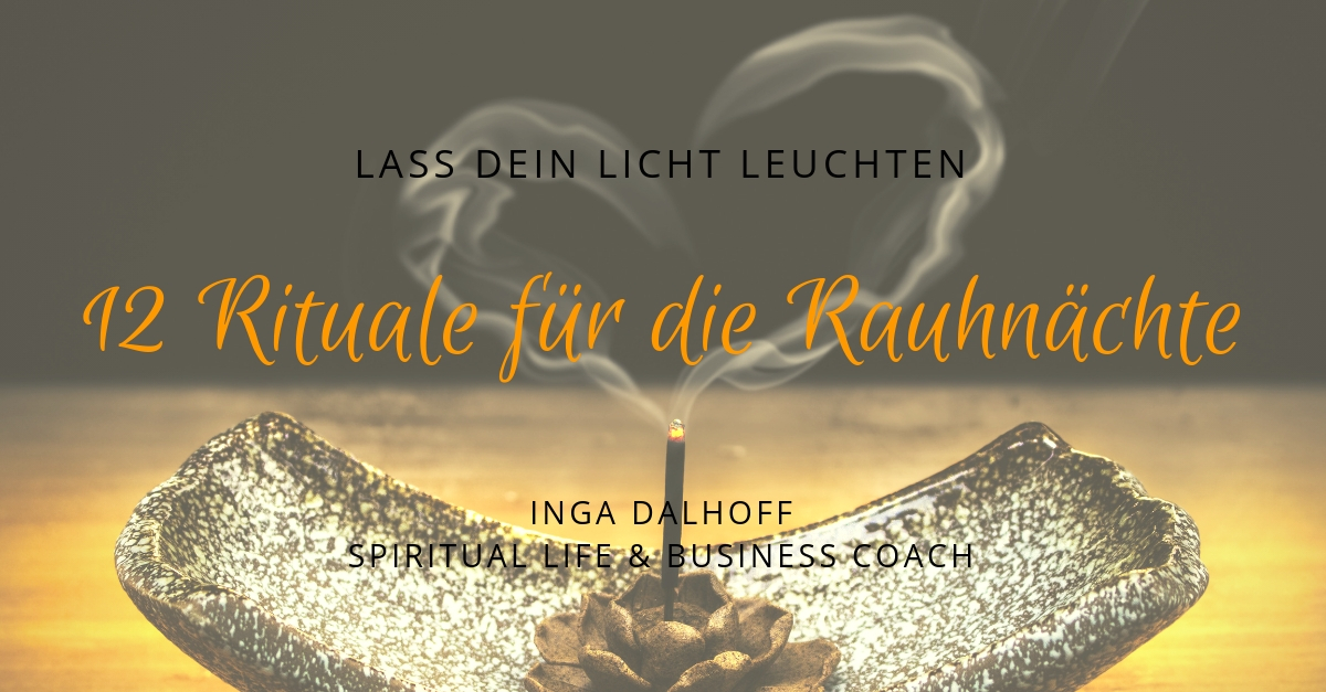 12 Rituale für die Rauhnächte