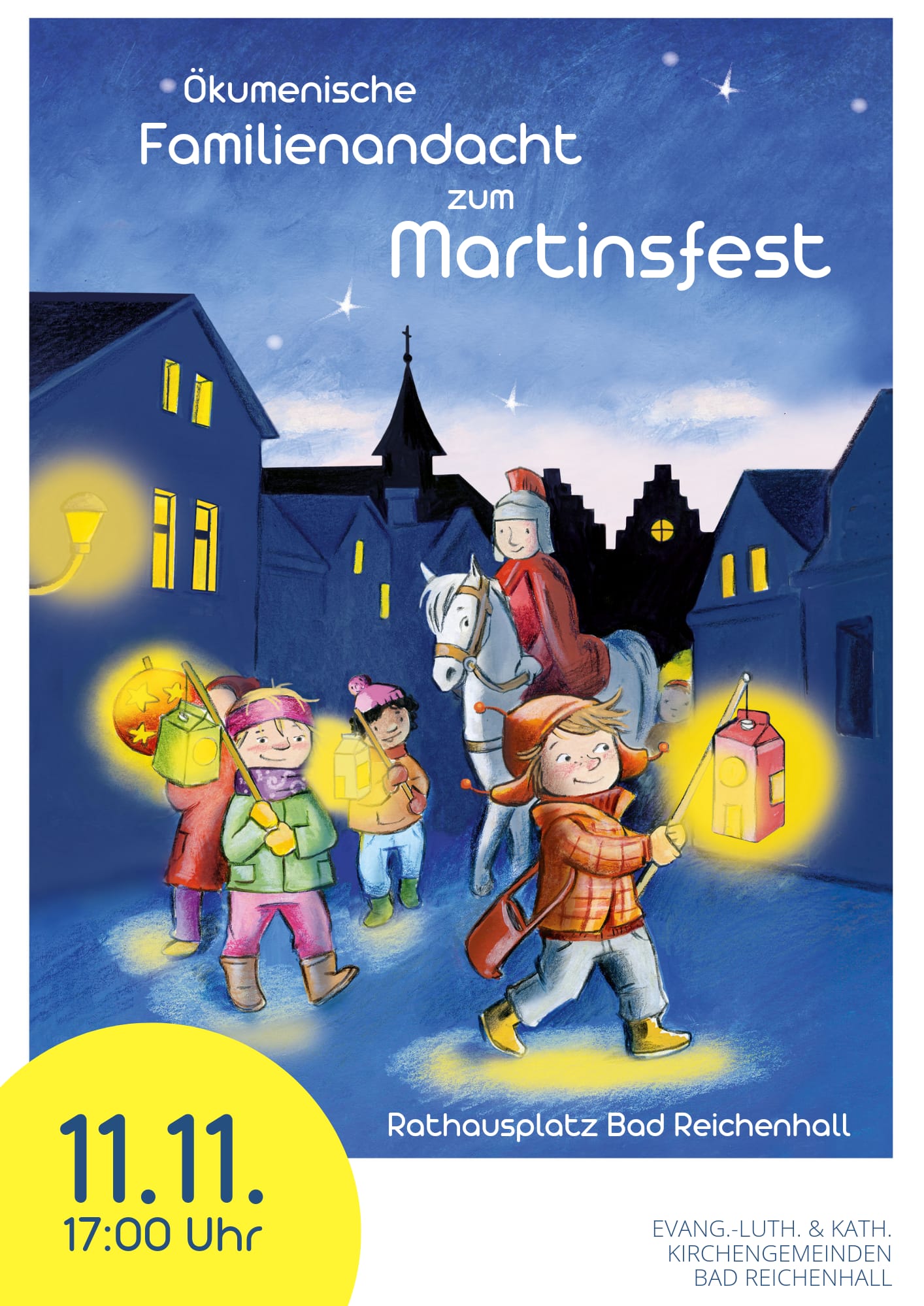 St. Martinsfest seite der Grundschule Bad Reichenhall St. Zeno/Marzoll