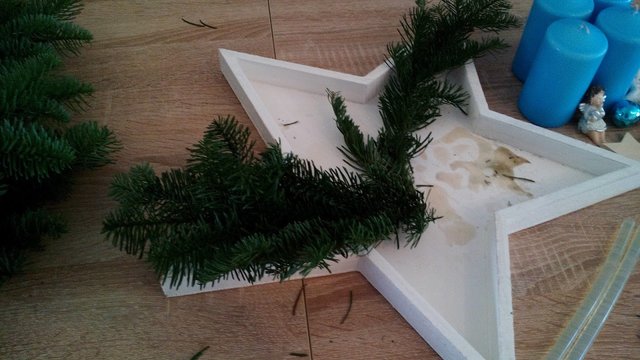 Dekoration Adventsgesteck als Weihnachtsschmuck, Geburtstag, Muttertag, Ostern, Vatertag und Weihnachten als Geschenkidee. Deko leicht und einfach DIY Geburtstagsdeko Bastelideen für die Wohnung. Anleitung zum selbermachen. Basteln für Anfänger