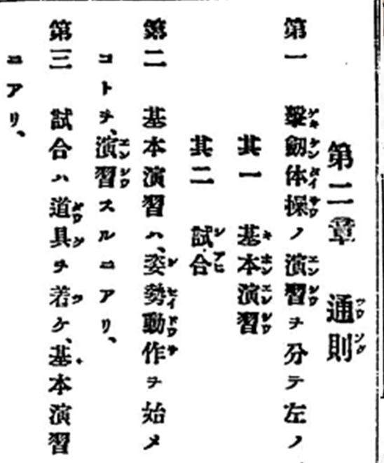 改めて「撃剣」の歴史認識と読み方について
