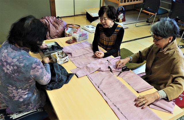 着物リメイク教室