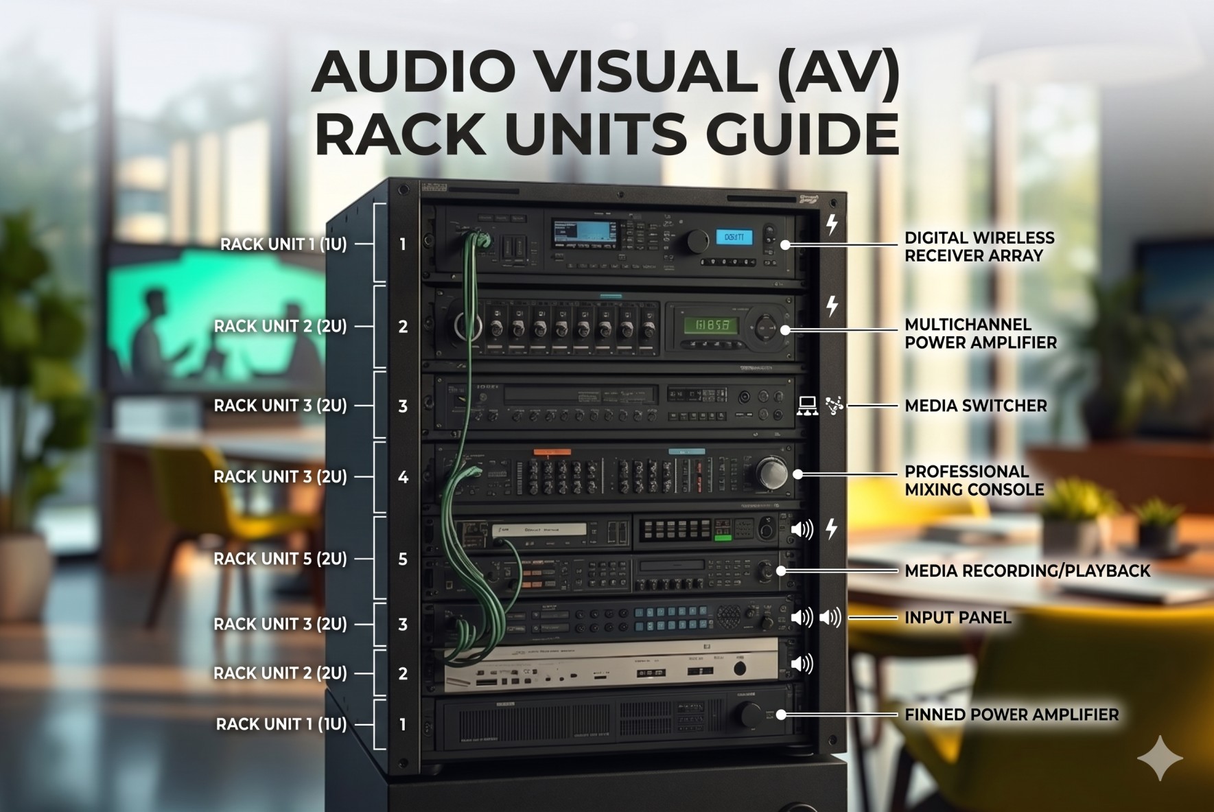 How to Reduce Installation Errors with Accurate AV Rack Space Calculations