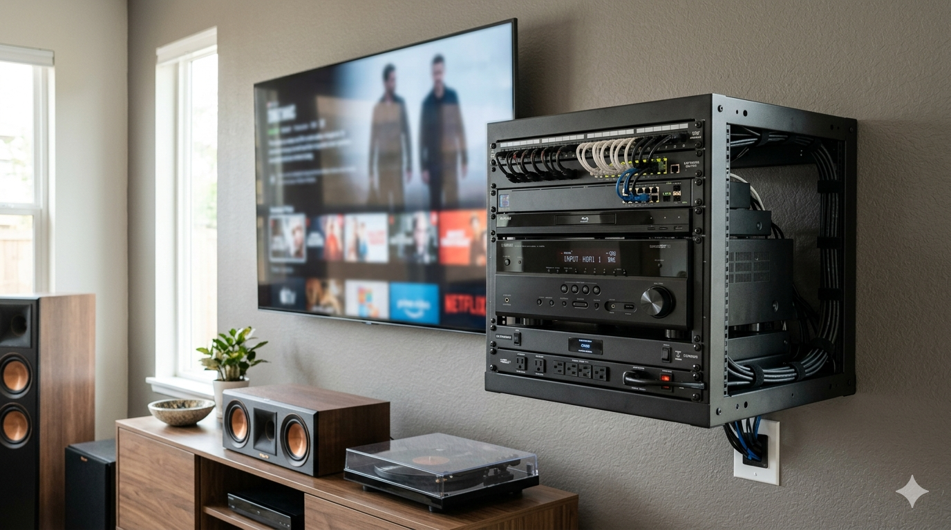 Why AV Integrators Use XTEN-AV to Design Wall Mounted AV Racks Faster