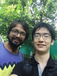 インド人スタッフの方と