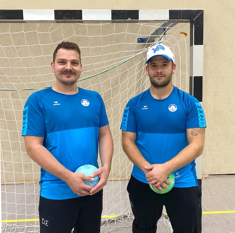 Unser neues Trainergespann: Dennis Ferber und René Schauwecker 