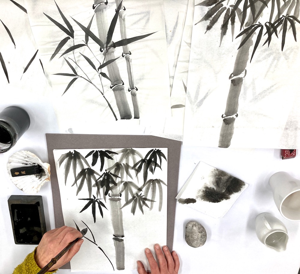 SONNTAGS?KUNST!- "SUMI-E | JAPANISCHE TUSCHMALEREI" WORKSHOP
