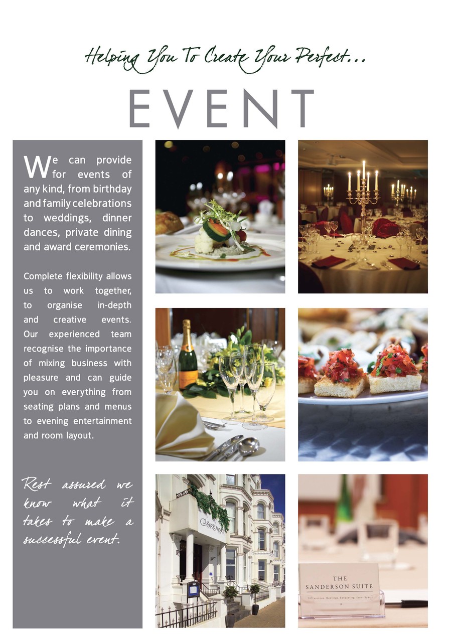 Claremont Hotel - Meeting & Conference Booklet