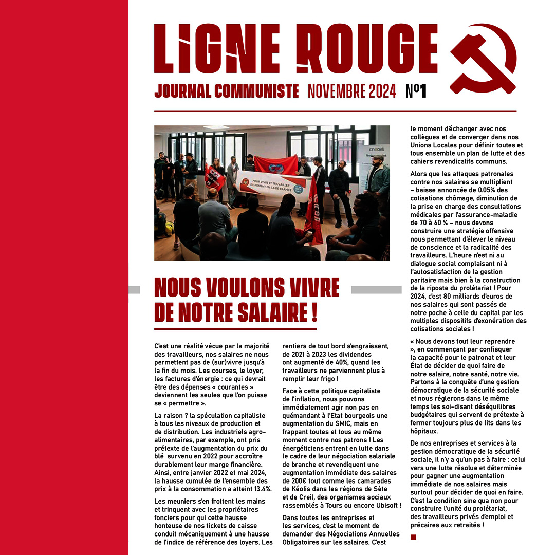 LIGNE ROUGE｜NOVEMBRE 2024