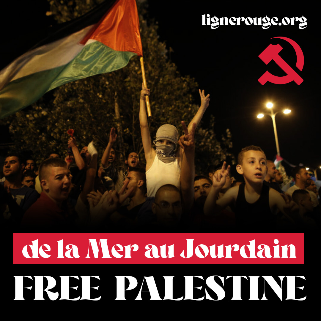 Cessez-le-feu à Gaza : intervention de Ligne Rouge au rassemblement à Marseille