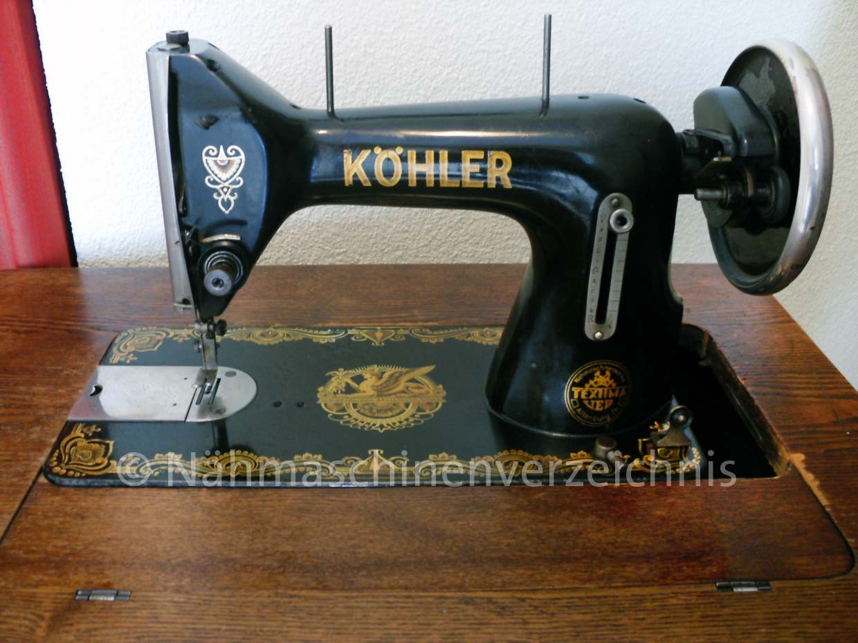 Altenburg Kohler Textima Naehmaschinenverzeichnis