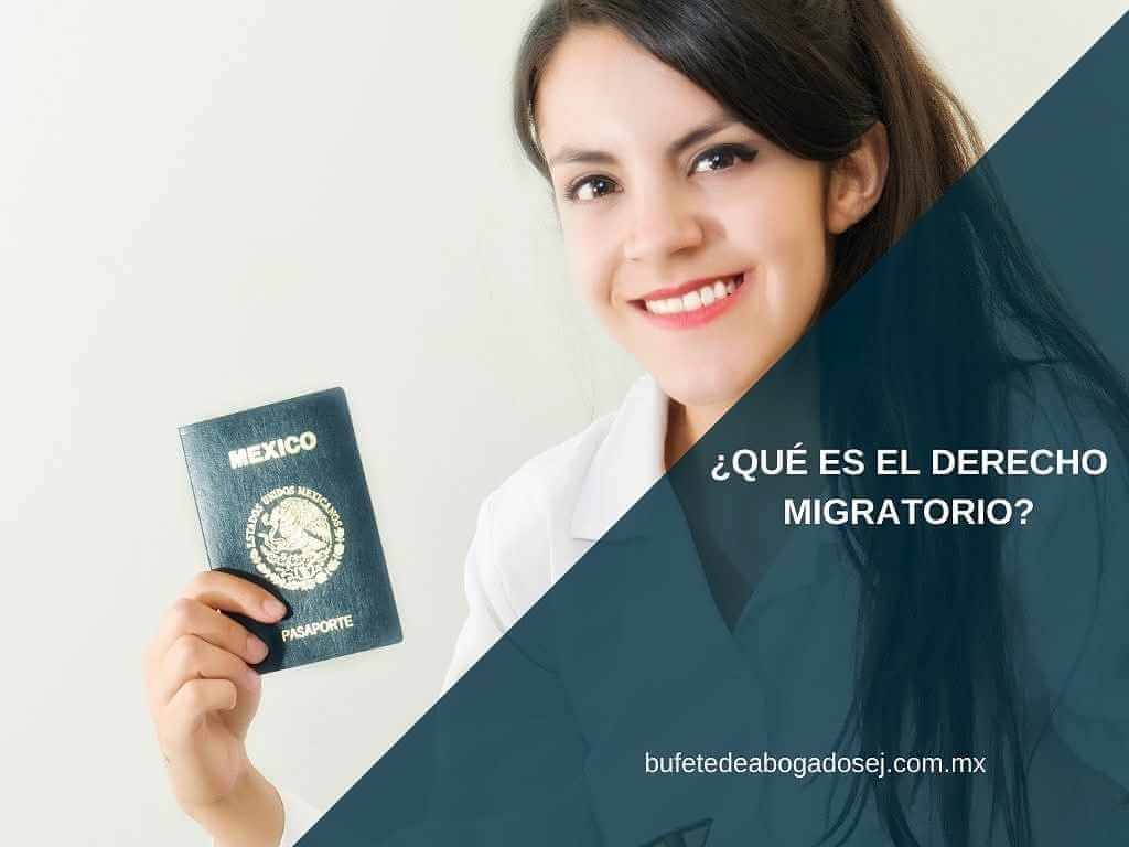 ¿Qué es el derecho migratorio?