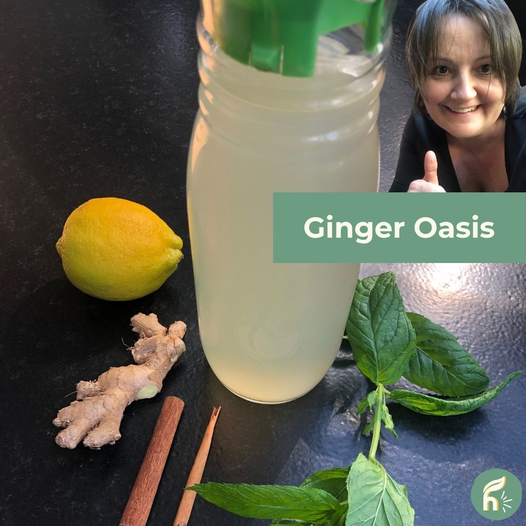 Ginger oasis - ma boisson au gingembre