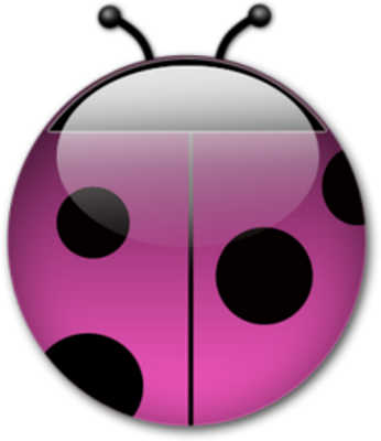 coccinelle - insecte - animaux - smiley émoticône émoji cartoon clipart illustration - artémotic