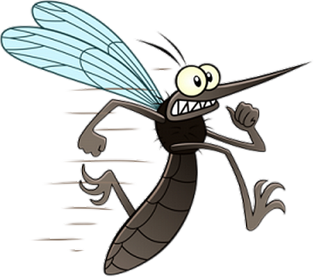 moustique - insecte - animaux - smiley émoticône émoji cartoon clipart illustration - artémotic