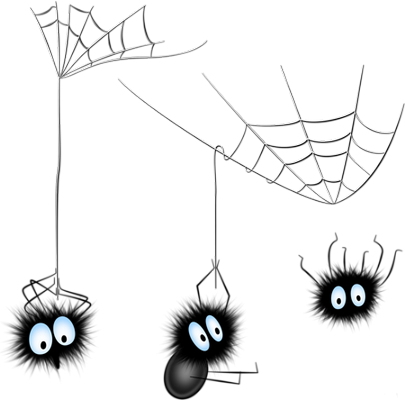 araignée - insecte - animaux - smiley émoticône émoji cartoon clipart illustration - artémotic