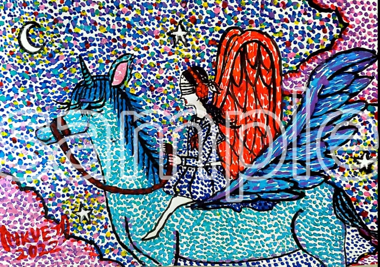 齋藤郁恵 点描とアールブリュットの世界 - 齋藤郁恵 点描とアール