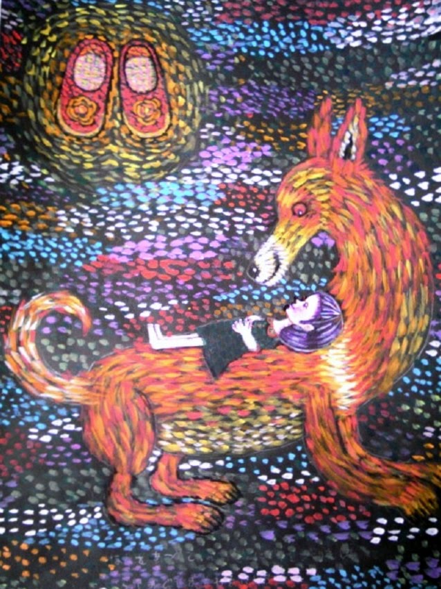 齋藤郁恵 点描とアールブリュットの世界 - 齋藤郁恵 点描とアール