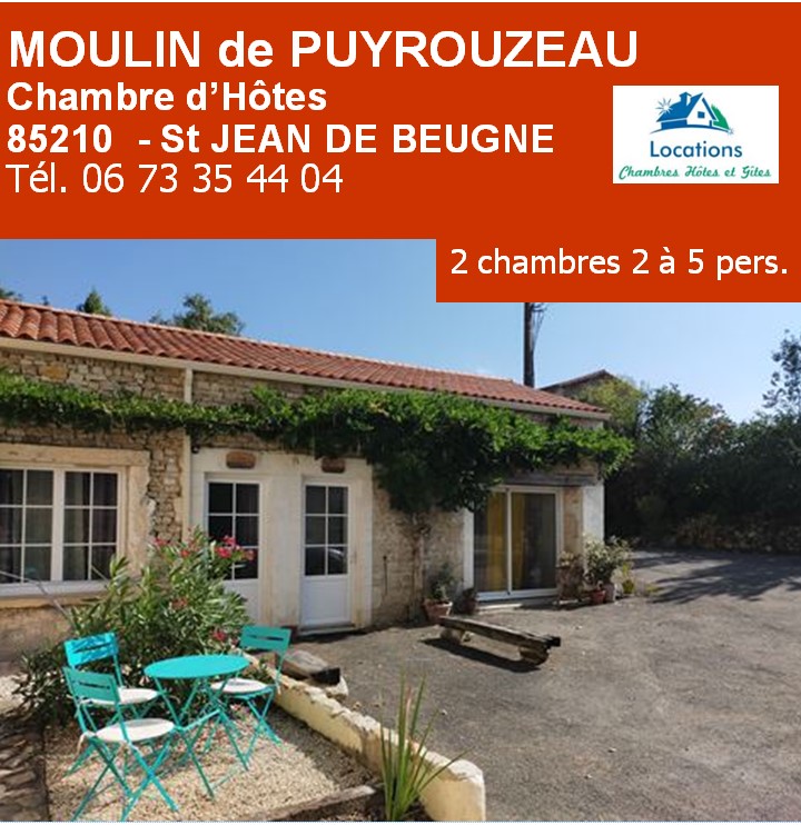 voir site Web Le Moulin de Puyrouzeau