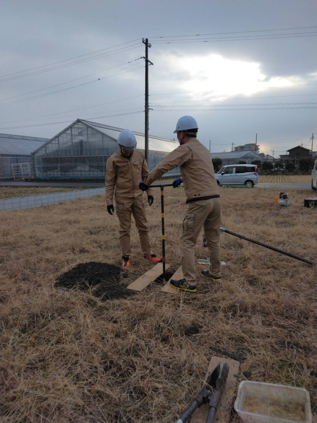 本当は地盤改良をしなくて済む土地が多いそうです