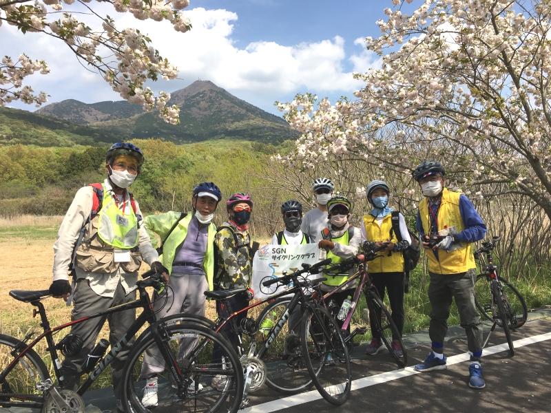 自主イベント「桜舞うりんりんロードサイクリング」