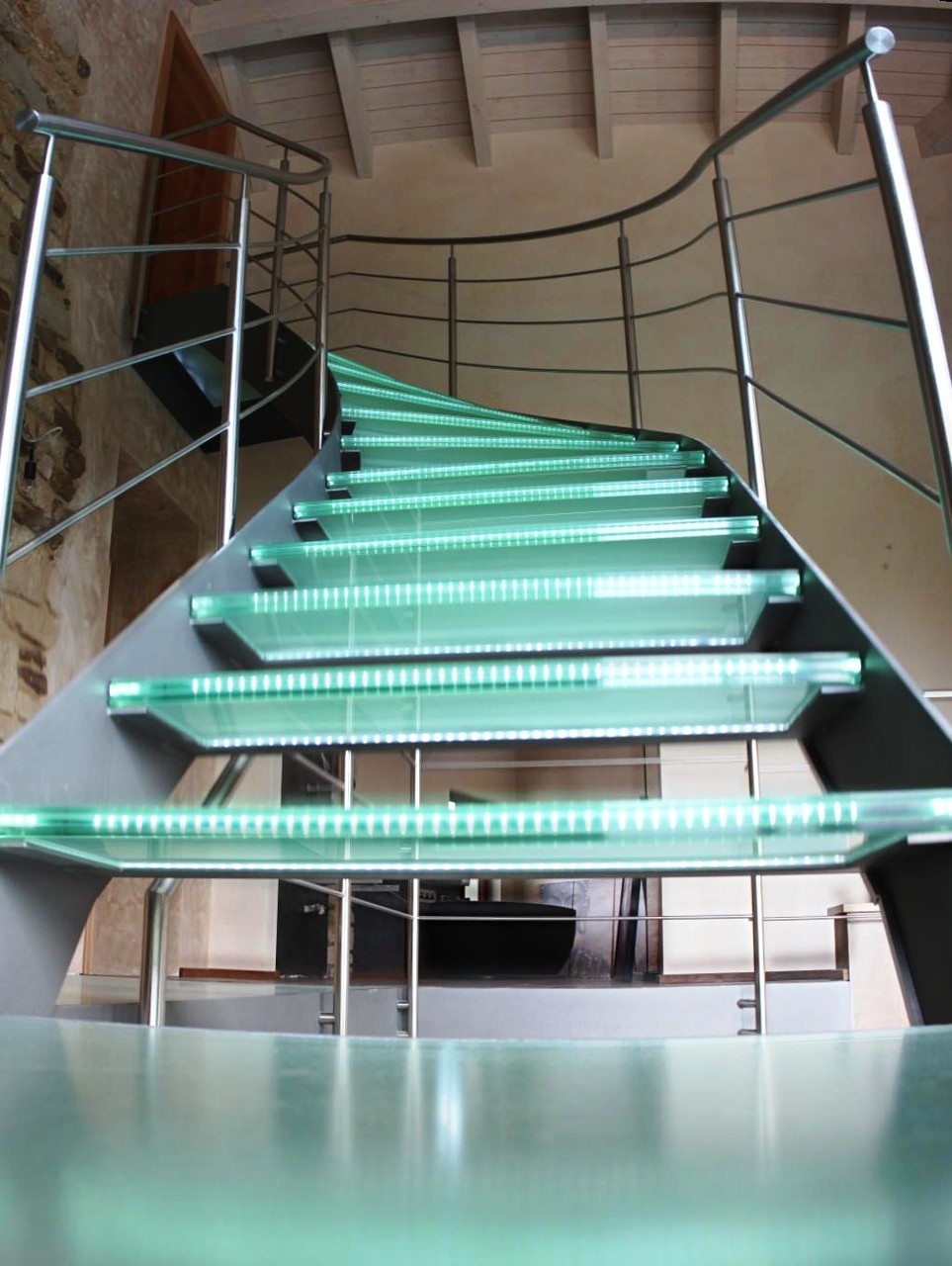 Glastreppe Luxemburg G 110 - Treppe des Jahres 2012