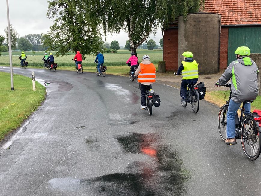auf dem Rückweg