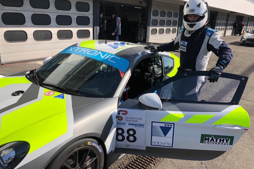 Sandro Ritz mit GT4-Porsche von W&S Motorsport im GTC Race