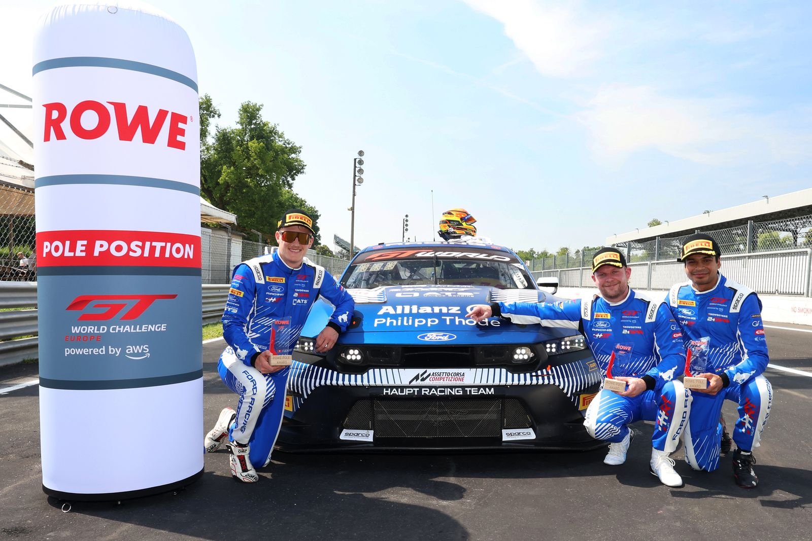 QUALIFYING: Mustang holt sensationell erste Pole, HRT Ford Racing dominiert in Monza