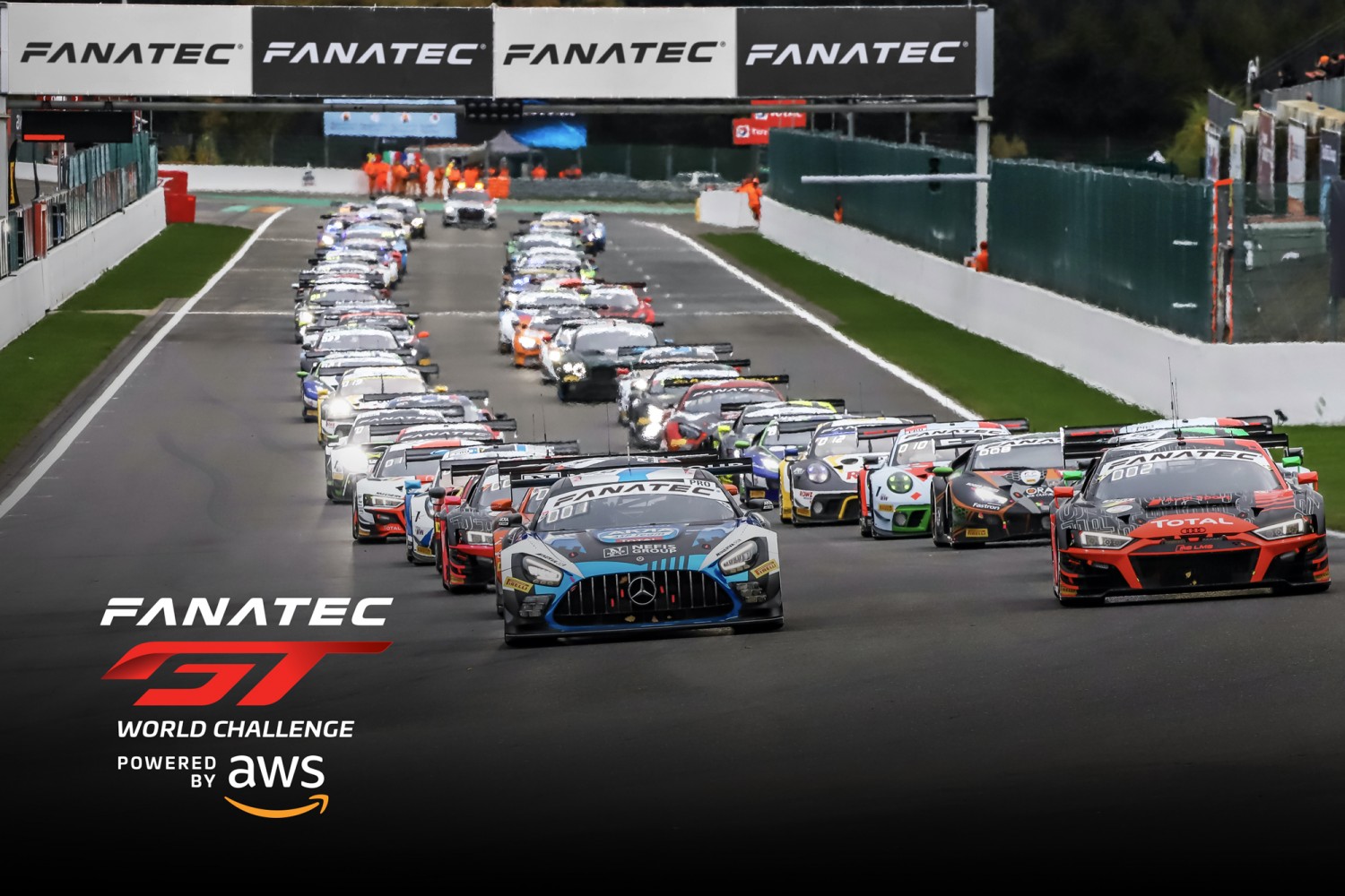 Erweitertes Feld von sechs Herstellern startet 2021 in der globalen Fanatec GT World Challenge Powered by AWS