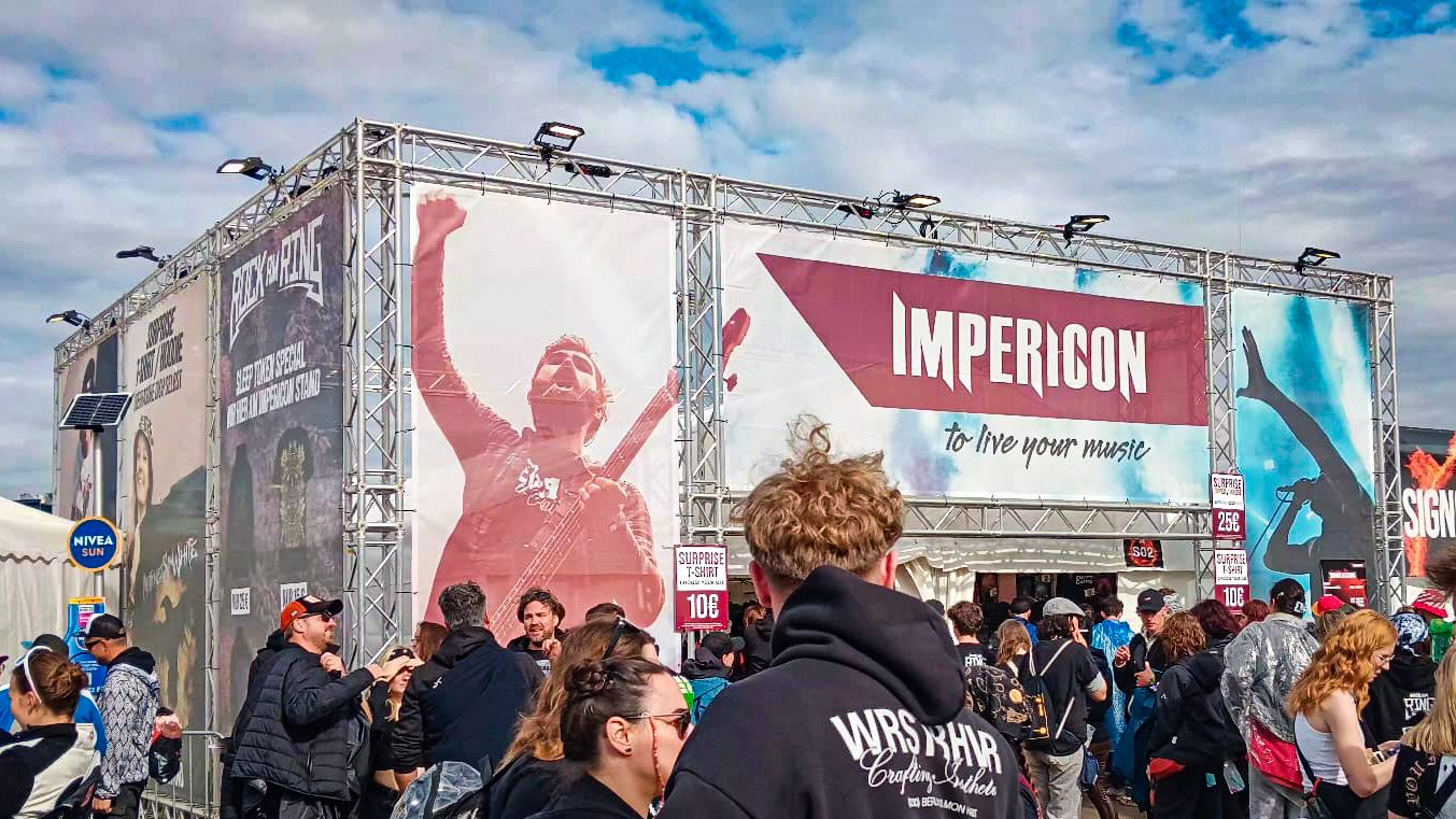 Dimensions Group sorgt mit maßgeschneiderten Bauten für die Infrastruktur bei Rock am Ring