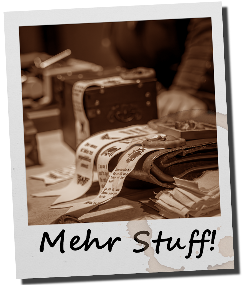 Zeigt her euer Zeug!