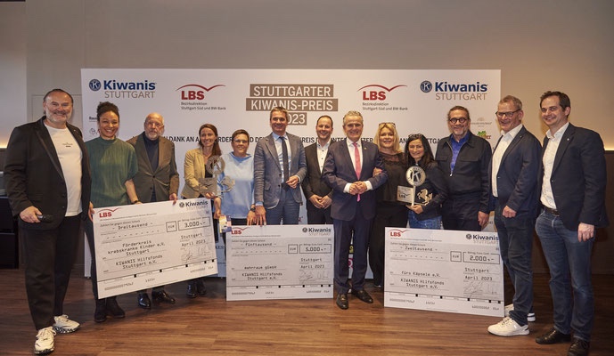 Vergabe Stuttgarter KIWANIS-Preis 2023