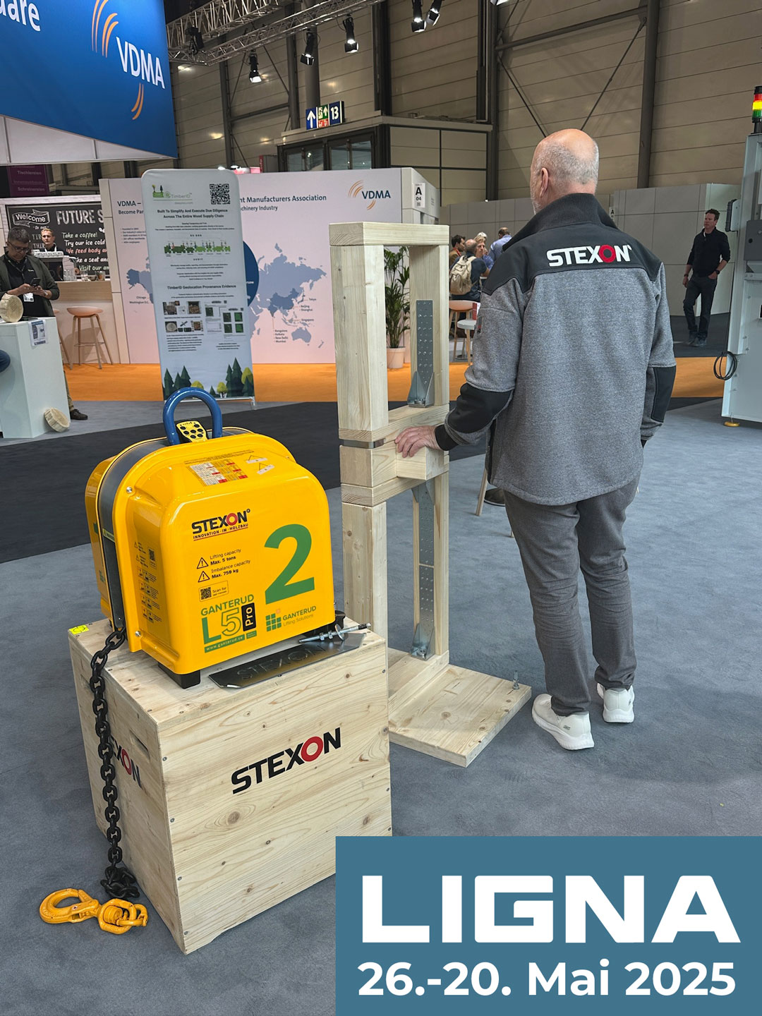 LIGNA 2025 – ein starkes Messeerlebnis für STEXON
