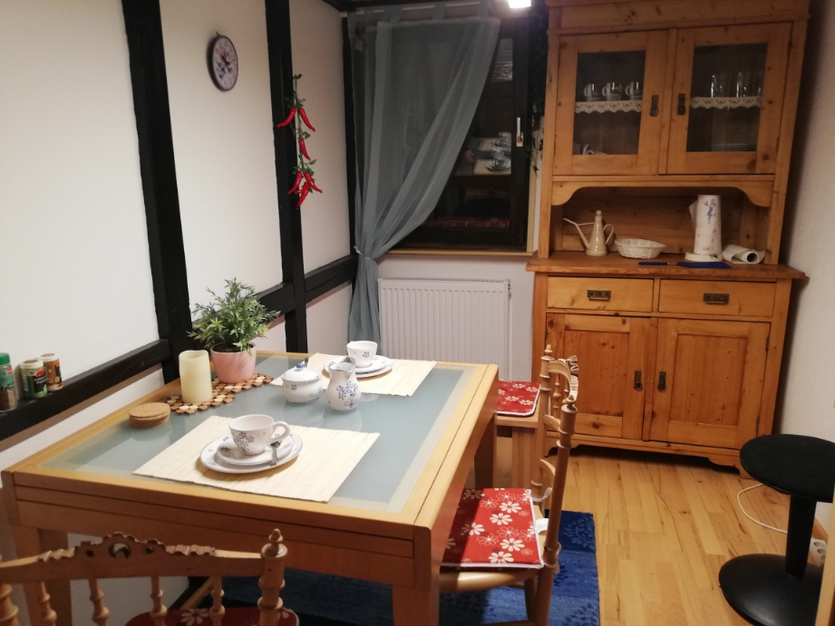 Küche der Ferienwohnung Richter, Bad Bergzabern Blankenborn