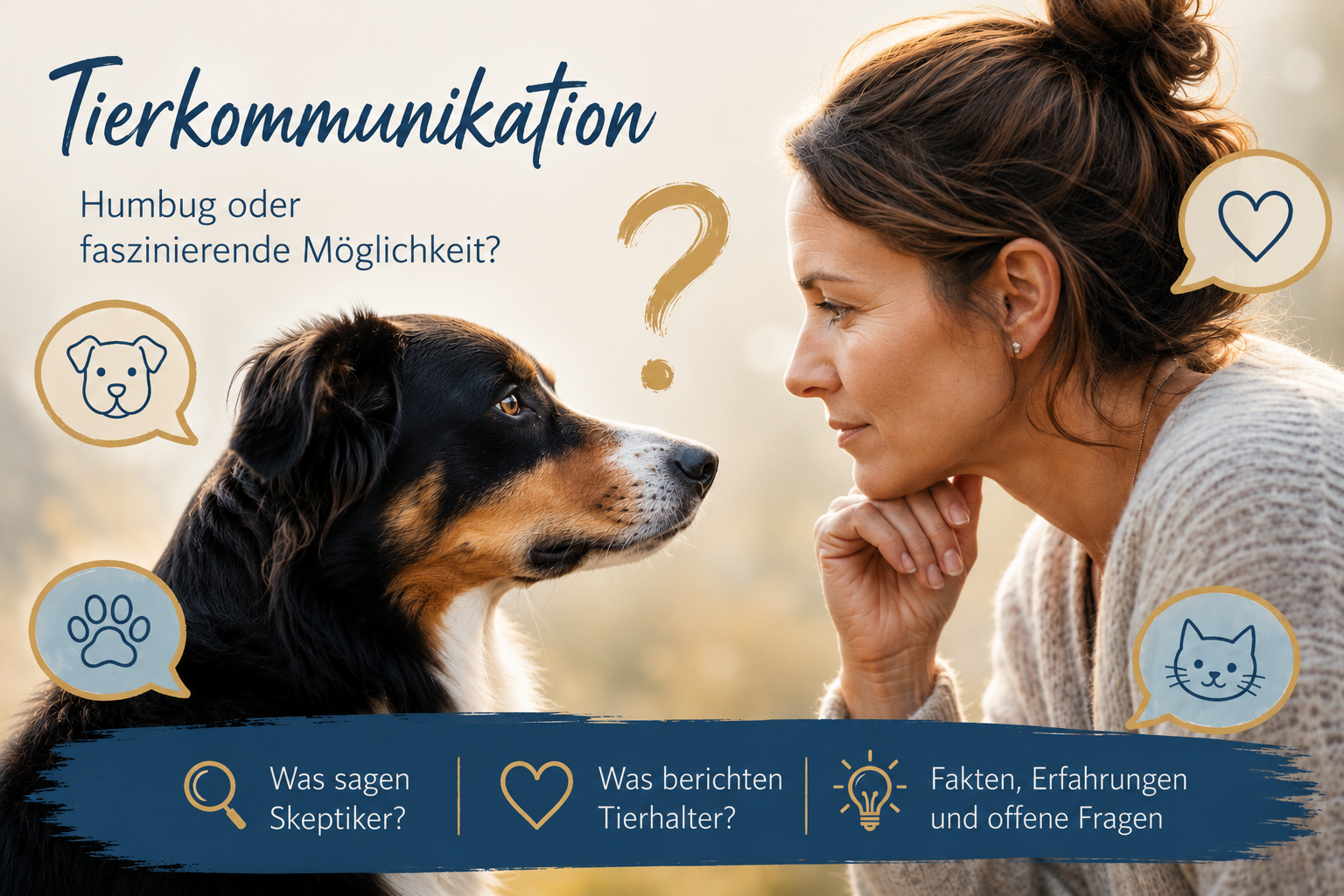 Tierkommunikation – zwischen Magie, Missverständnissen und unbequemen Fragen