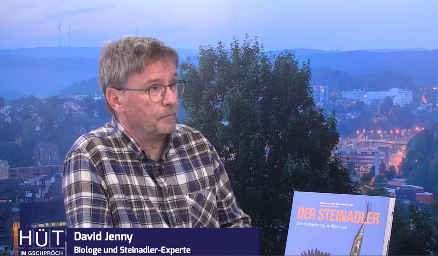 Steinadlerforscher Dr. David Jenny "Hütt im Gspröch"
