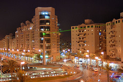 Kikar de la City la nuit