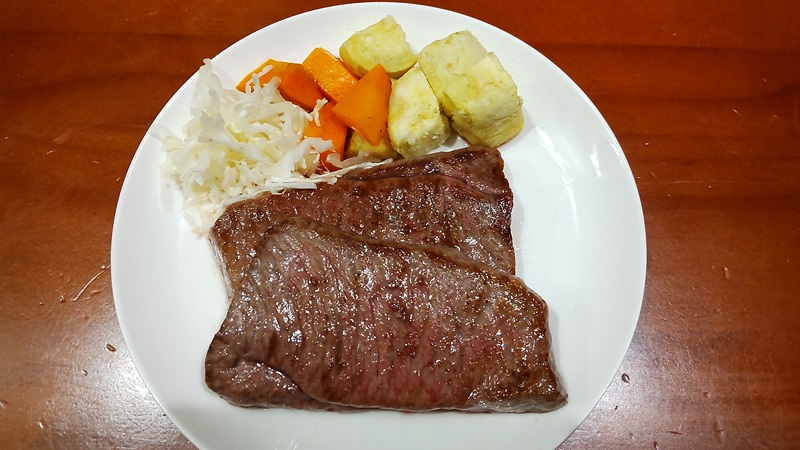 株式会社エブリイさんの「国産 和牛もも(イチボ)ステーキ」