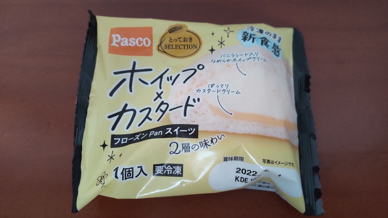 敷島製パン株式会社さんのＰａｓｃｏ「フローズンＰａｎスイーツ　ホイップ×カスタード」