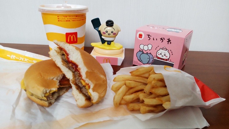 日本マクドナルド株式会社さんのハッピーセット第一弾「ちいかわ」