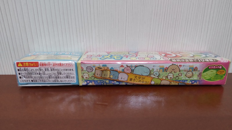 UHA味覚糖さんの「ぷっちょワールド  すみっコぐらし  ロールメモテープ」