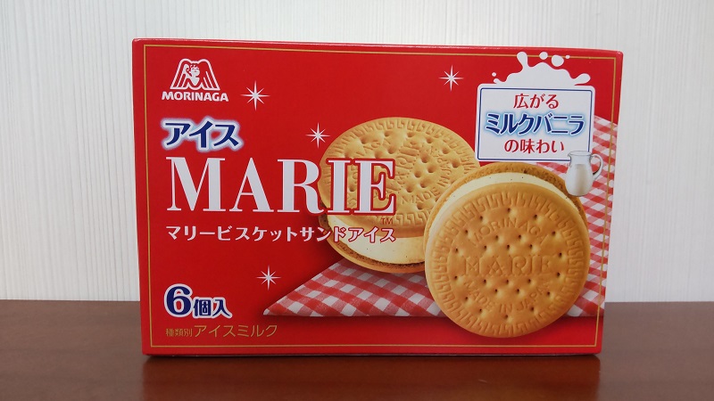 森永製菓株式会社さんの「アイス　ＭＡＲＩＥ　マリービスケットサンドアイス」