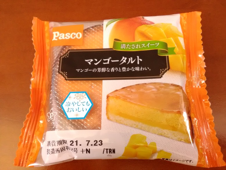 敷島製パン株式会社さんの　Ｐａｓｃｏ満たされスイーツ「マンゴータルト（マンゴーの芳醇な香りと豊かな味わい）」